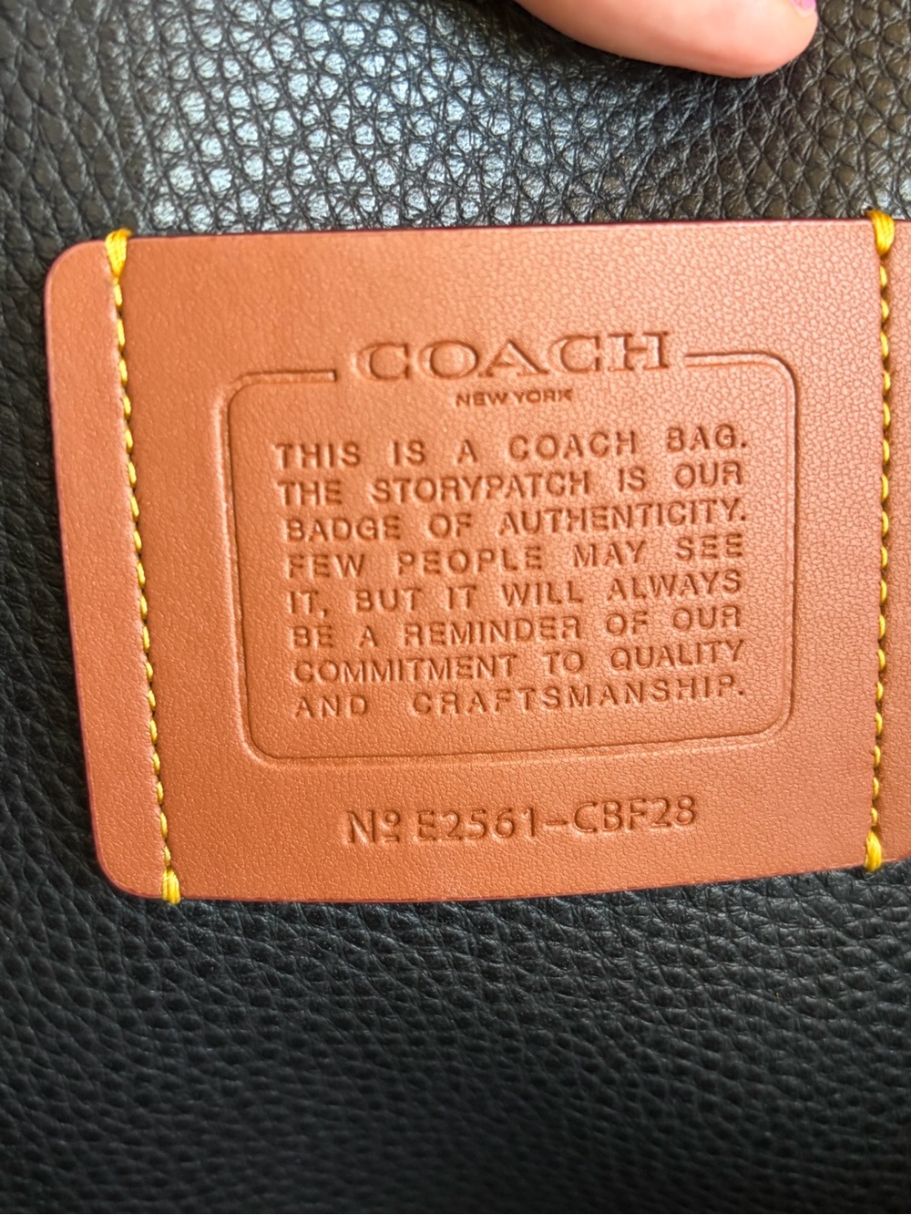 COACH XL Relay Tote in “Loved Leather” CBF28 - Picture 7 of 10